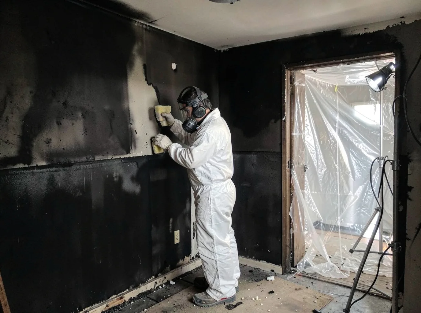 Fire Damage Restoration company in Posen, MI